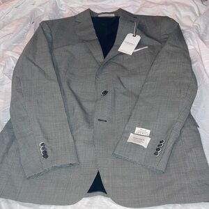 Classic Gray Sport Coat New With Tags